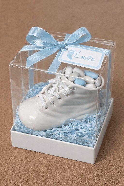 scarpina in porcellana bomboniera